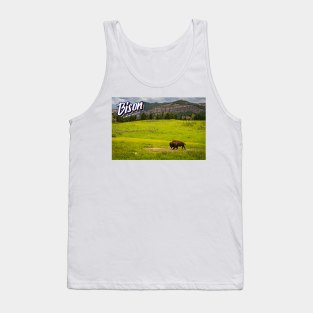 Bison at Yellowstone Tank Top